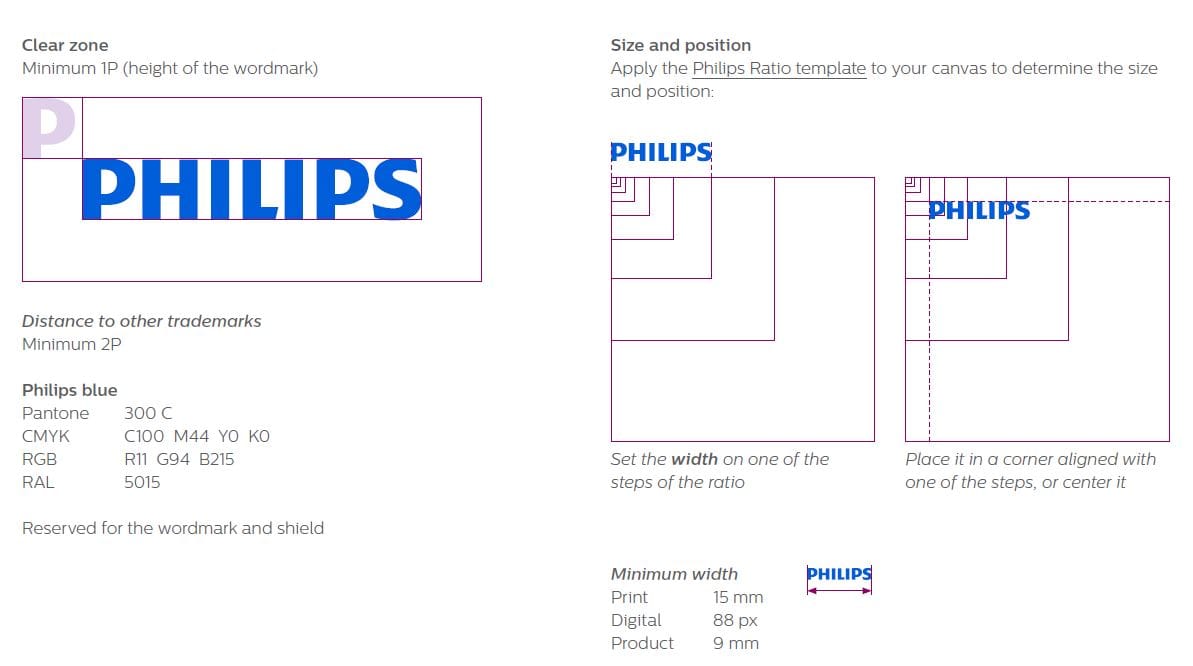 Using the wordmark 2