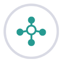 Connected logo