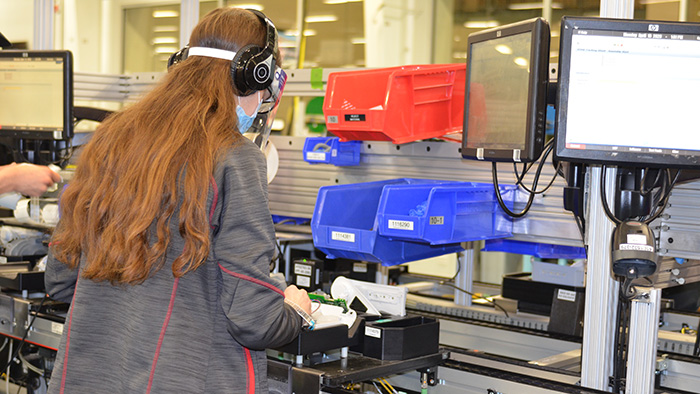 Business Highlights - Philips Respironics E30 ventilator assembly line