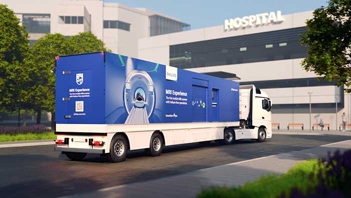 Philips showcases world’s first mobile MRI system with helium-free operations at #RSNA23