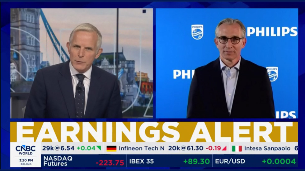 Philips CEO Roy Jakobs discusses Q2 2026 results with CNBC