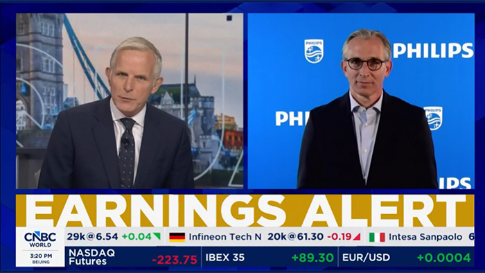 Philips CEO Roy Jakobs discusses Q2 2026 results with CNBC